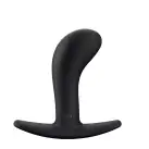 Анальная пробка Fun Factory BOOTIE S, черная, диаметр 2,8 см, тонкий ограничитель photo 1