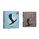 Анальная пробка Fun Factory BOOTIE M, черная, диаметр 3,3 см, тонкий ограничитель photo 6