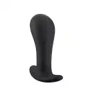 Анальная пробка Fun Factory BOOTIE M, черная, диаметр 3,3 см, тонкий ограничитель photo 2