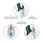 Вакуумный стимулятор Fun Factory MEA velvet green, уникальные режимы, функция посторгазм photo 6