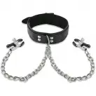 Ошейник с зажимами для сосков photo 1