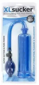 Вакуумная помпа XLSUCKER PENIS PUMP BlUE photo 6