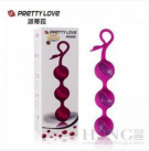 Вагинальные шарики Baile. Центробежные. Материал - силикон. photo 1