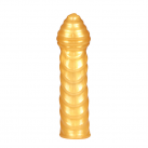 4 вида насадок на пенис, ребристые, золотого цвета photo 1