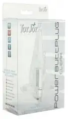 Анальный вибратор POWER BUTTPLUG CLEAR photo 2