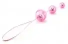 Вагинальные шарики GRADUATED ORGASM BALLS PINK photo 4