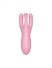Клиторальный смарт-вибратор Satisfyer Threesome 4 Pink с тремя пальчиками photo 2