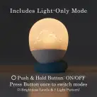 Вибромассажер и светильник IROHA Ukidama Hoshi photo 3