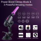 Мини секс-машина Hismith Mini Capsule Sex-Machine with Strong Suction APP, очень мощная, пульт ДУ photo 3