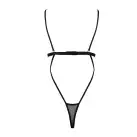 Боди монокини с открытой грудью DIABOLINA BODY black XXL/XXXL - Passion photo 4