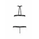 Полупрозрачное боди с вырезами Passion Exclusive Mirajane Body black L/XL, черное photo 4