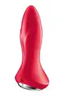 Анальная смарт-вибропробка с жемчужным массажем Satisfyer Rotator Plug 1+ Red photo 2