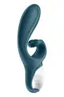 Смарт вибратор кролик Satisfyer Hug Me Bluegrey, 2 мотора, диаметр 4,2см, широкая клиторальная часть photo 3