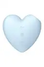 Вакуумный стимулятор-сердечко с вибрацией Satisfyer Cutie Heart Blue photo 6