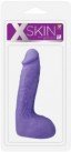 Фаллоимитатор XSKIN 7 PVC DONG, фиолетовый photo 2