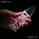 Анальная пробка. Стекло. 11 см. photo 2