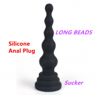 Анальные шарики. С присоской. Силикон. photo 5