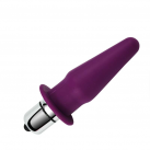 Анальный вибратор из силикона, три цвета photo 1