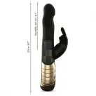 Вибратор-кролик Dorcel Baby Rabbit Gold 2.0 с жемчужным массажем и вращающейся головкой photo 2