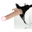 Фаллоимитатор на ремне. 10 режимов вибрации. photo 3