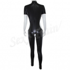 Латексный комбинезон с отверстиями photo 1