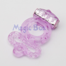 Силиконовое эрекционное кольцо Cockring с двойной вибрацией, 1 шт. photo 4