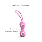 Вагинальные шарики Love To Love JOIA -  PINK PASSION photo 3