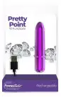 Вибропуля PowerBullet - Pretty Point Rechargeable Purple photo 6