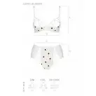 Эротический комплект с рисунком LOVELIA BIKINI white XXL/XXXL - Passion photo 5