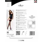 Классические чулки под пояс с двойной резинкой ST002 5 roso - Passion photo 3