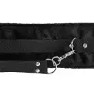 Набор ошейник с поводком и маска Art of Sex - Soft Touch Light, Черный photo 7