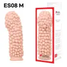 Насадка на член Kokos Extreme Sleeve ES.08 размер M, утолщающая, стимулирующий рельеф photo 5