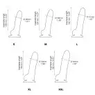 Реалистичный фаллоимитатор Strap-On-Me Sliding Skin Realistic Dildo Vanille - M, эффект подвижной  photo 8