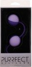 Шарики PURRFECT SILICONE DUO TONE BALLS, фиолетовые photo 2
