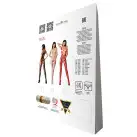 Откровенный бодистокинг с глубоким декольте Passion BS075 black photo 6