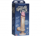 Фаллоимитатор Doc Johnson The Realistic Cock 6 inch ULTRASKYN Vibrating photo 2