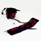 Винтажный БДСМ комплект наручники + поножи  photo 10