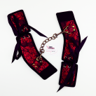 Винтажный БДСМ комплект наручники + поножи  photo 8