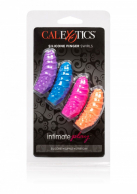 CalExotics Silicone Finger Swirls набор насадок 5.75х2.5 см. photo 3