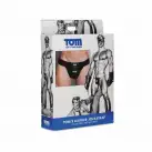 Tom of Finland Leather Jock Strap - трусы мужские photo 6
