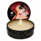 Массажная свеча Shunga MINI MASSAGE CANDLE - Sparkling Strawberry Wine (30 мл)  photo 1