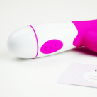 Вибратор Кролик Desirable Lover с пупырышками, 21,2смХ2,8см photo 4