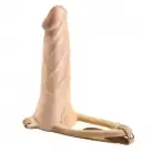 Egzo FH09 пустотелый страпон, 18х4 см  photo 1