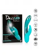 CalExotics DazzLED Brilliance - вибратор кролик с led подсветкой, 12,75х3,25 см photo 6