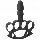 Кастет с креплением для фаллоимитаторов Doc Johnson Vac-U-Lock - Knuckle Up photo 3