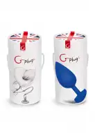 Большая дизайнерская анальная пробка с вибрацией Gplug - Gvibe (Англия) photo 3